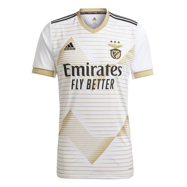 Tailandia Camiseta Benfica 3ª Kit 2020 2021 Blanco